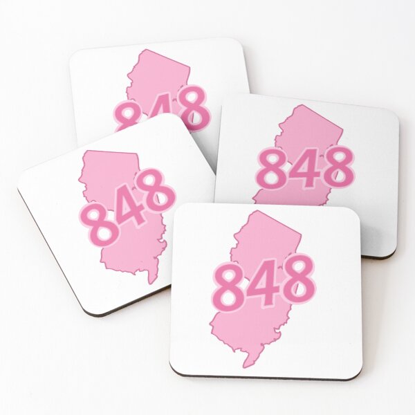 Item preview, New Jersey - 848 area code designed and sold by yorkvilleprints.
