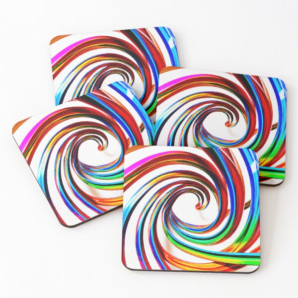 Item preview, Colorful Twisting Vortex designed and sold by Health And Fitness Posts e-Store.