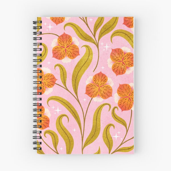 Item preview, Alstromerias Floral Pattern designed and sold by RebeccaFlaherty.