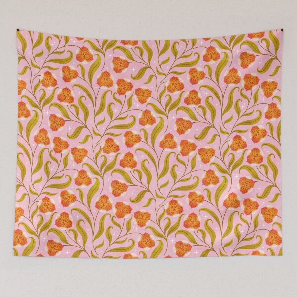 Item preview, Alstromerias Floral Pattern designed and sold by RebeccaFlaherty.