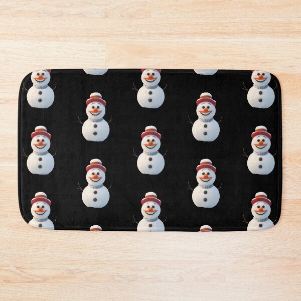 Item preview, A cute snowman with carrot nose top hat and coal eyes designed and sold by w1ckerman.