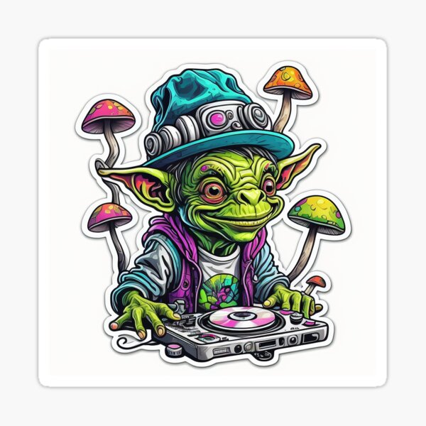 Item preview, Goblin Mushroom Druid  designed and sold by GetafixVisuals.