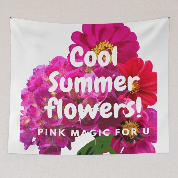 Item preview, Cool summer flowers! PINK MAGIC FOR U designed and sold by ThamaraiSelvi.