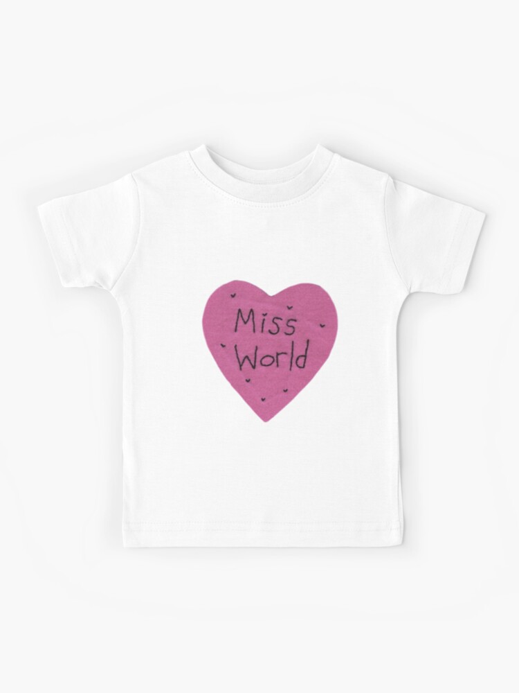 Thumbnail 1 of 2, Kids T-Shirt, Miss World designed and sold by juanisanse.
