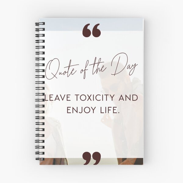 Item preview, leave toxicity and enjoy life designed and sold by bhanu03.