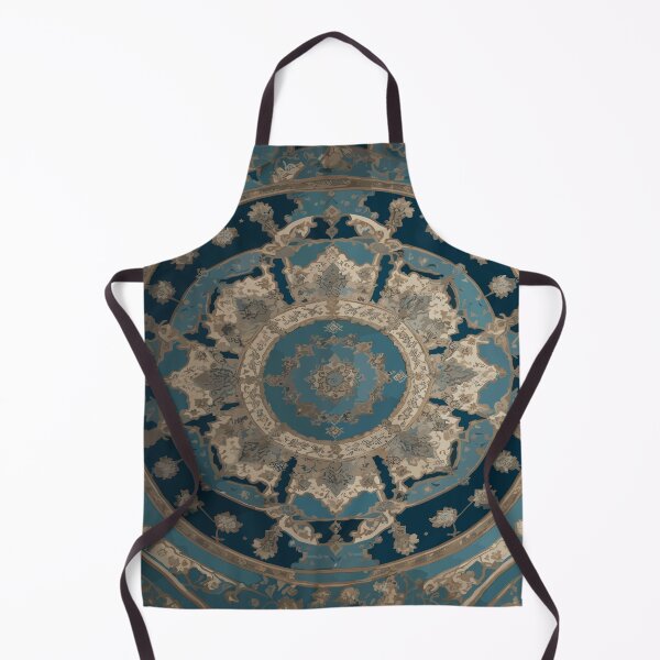 Item preview, Symmetrical Baroque Masterpiece: Close-Up Rug Illustration designed and sold by AFUNARTZ.