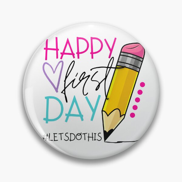 Item preview, Happy First Day of School Teacher Gift for Teachers Kindergarten Teacher Appreciation Back to School designed and sold by DreamStore360.