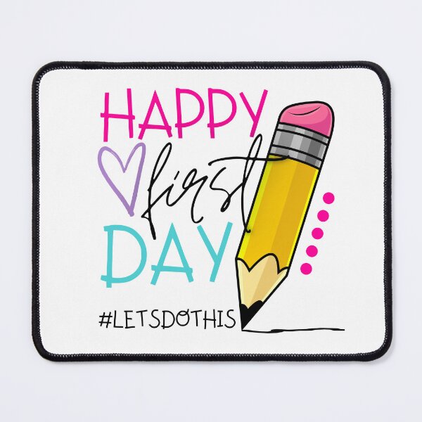 Item preview, Happy First Day of School Teacher Gift for Teachers Kindergarten Teacher Appreciation Back to School designed and sold by DreamStore360.