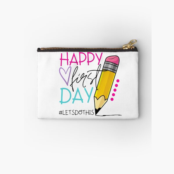 Item preview, Happy First Day of School Teacher Gift for Teachers Kindergarten Teacher Appreciation Back to School designed and sold by DreamStore360.