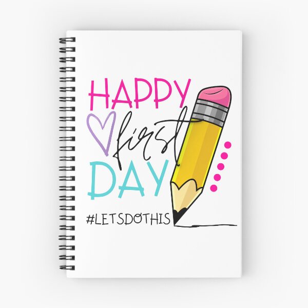 Item preview, Happy First Day of School Teacher Gift for Teachers Kindergarten Teacher Appreciation Back to School designed and sold by DreamStore360.