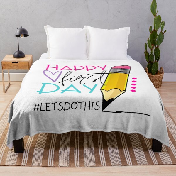 Item preview, Happy First Day of School Teacher Gift for Teachers Kindergarten Teacher Appreciation Back to School designed and sold by DreamStore360.