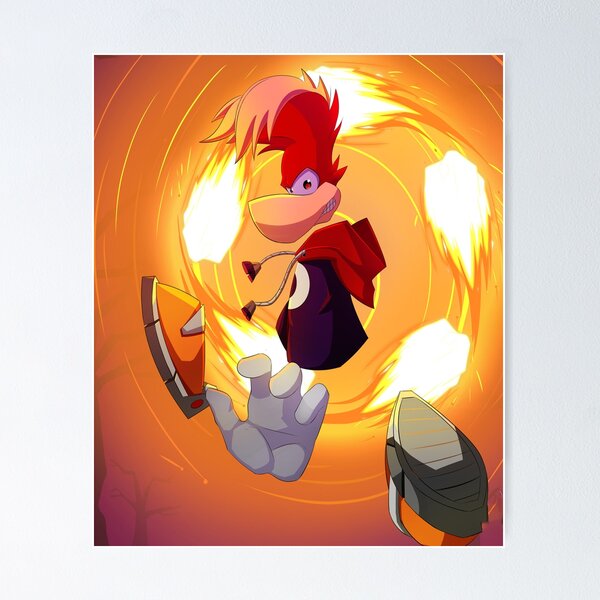 Rayman Laserhawk show poster text free : r/Rayman