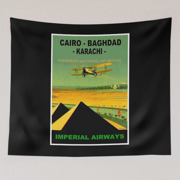 Item preview, IMPERIAL AIRWAYS ; Vintage Airline Travel Advertising Print   	 designed and sold by qnvpewhwim55.