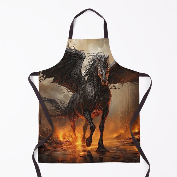 Item preview, S3-002 Mythical Creatures Series: Black Pegasus designed and sold by Apainterio.