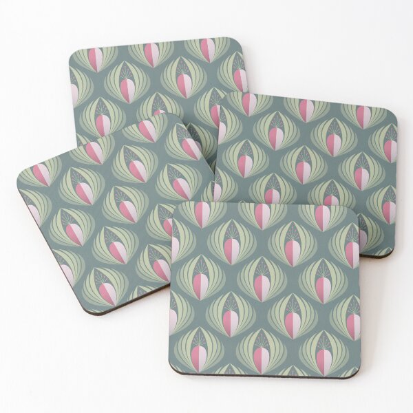 Item preview, Eunice flower - Rose and lime green [3] designed and sold by Carina Parry Studios.