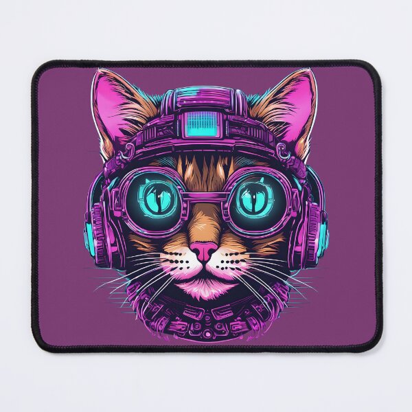 Item preview, Neon Punk Cat designed and sold by IrinaVIS.