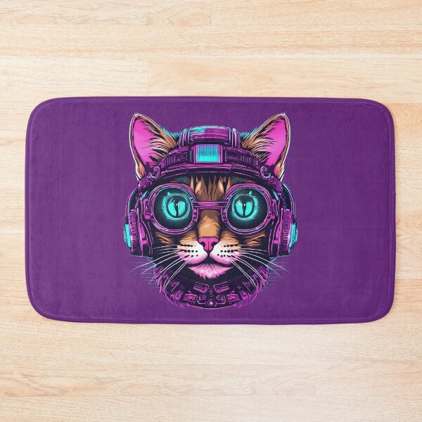 Item preview, Neon Punk Cat designed and sold by IrinaVIS.