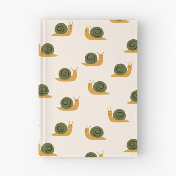 Item preview, cute snails - gold and green on cream designed and sold by littlearrow.