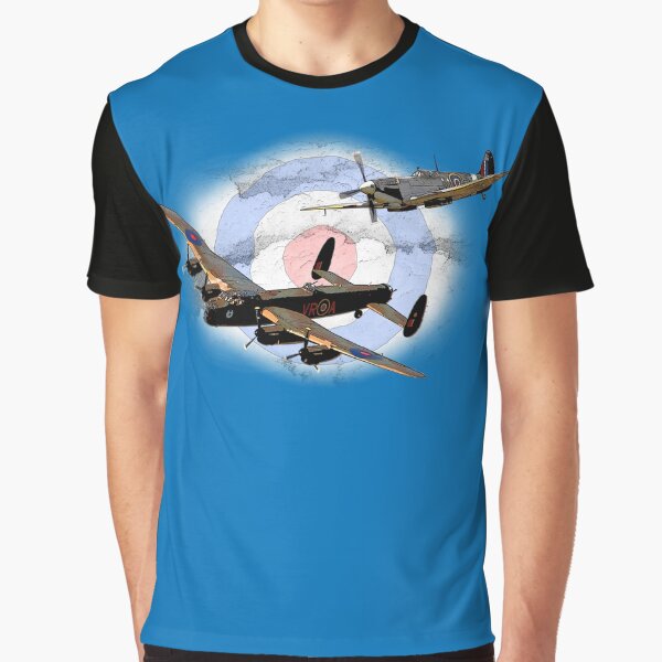 Vista previa del artículo con la obra «Aviones SPITFIRE Y LANCASTER», diseñado y vendido por CoolCarVideos.