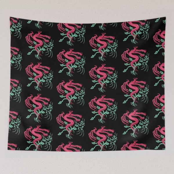 Item preview, TINY DRAGON on black designed and sold by Damyanoman_Art.