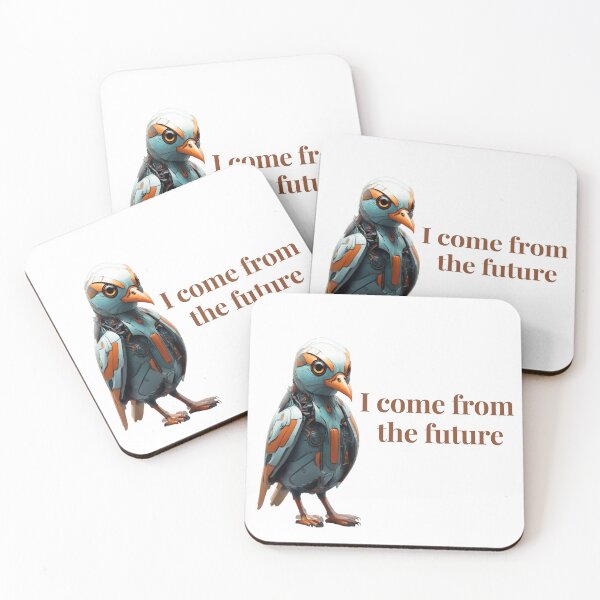 Item preview, Futuristic bird designed and sold by Talpacoti.