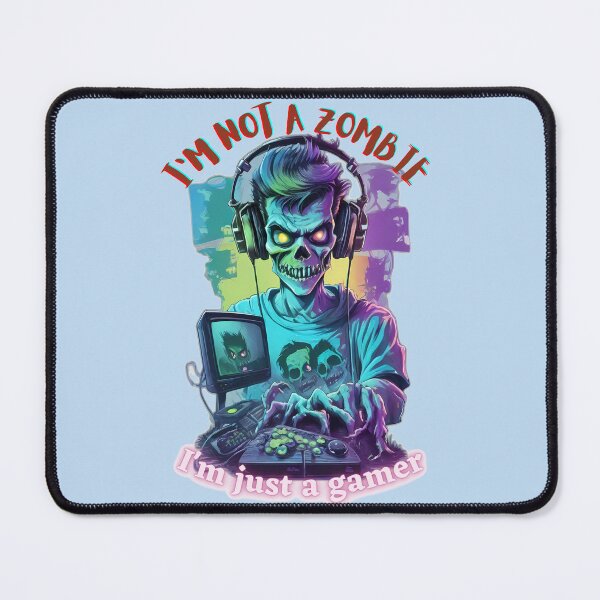 Item preview, Zombie gamer designed and sold by AyrDigitalArt.
