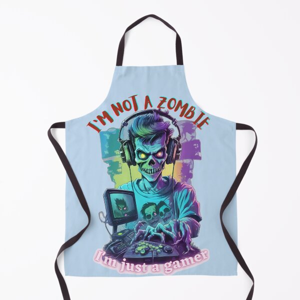 Item preview, Zombie gamer designed and sold by AyrDigitalArt.