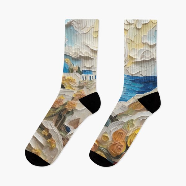 Item preview, Santorini in the summer designed and sold by Pixeledfox.