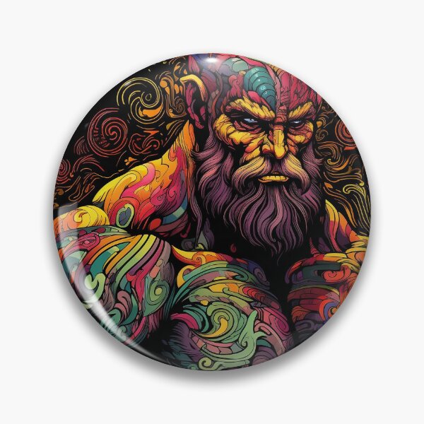 Artikelvorschau, Psychedelic Bulk Man: Muskelwunder entworfen und verkauft von PsyCloth.