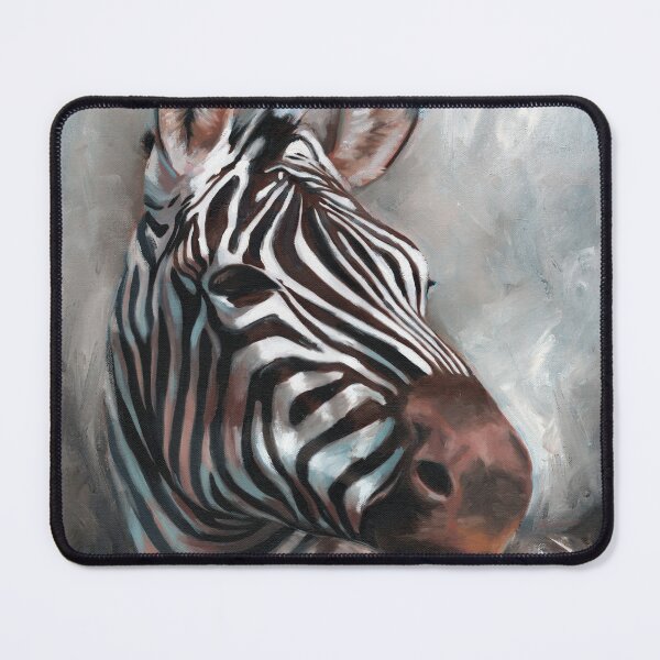 Item preview, Zebra portrait designed and sold by ABelloArt.