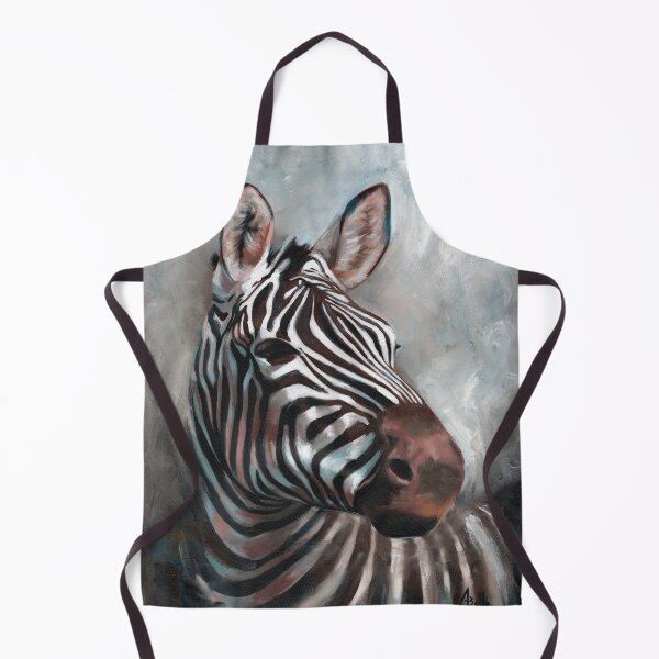 Item preview, Zebra portrait designed and sold by ABelloArt.
