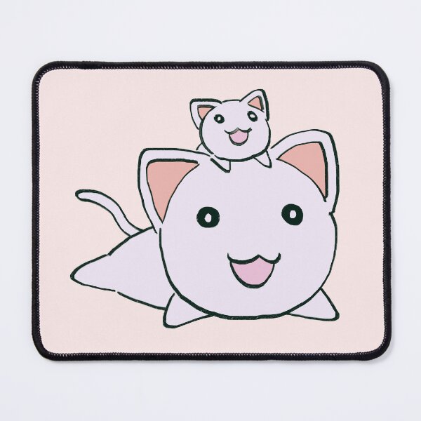 Item preview, I draw the classic neco coneco cat and kitten plush / funny azumanga daioh manga designed and sold by RansRoom.