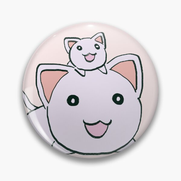 Item preview, I draw the classic neco coneco cat and kitten plush / funny azumanga daioh manga designed and sold by RansRoom.