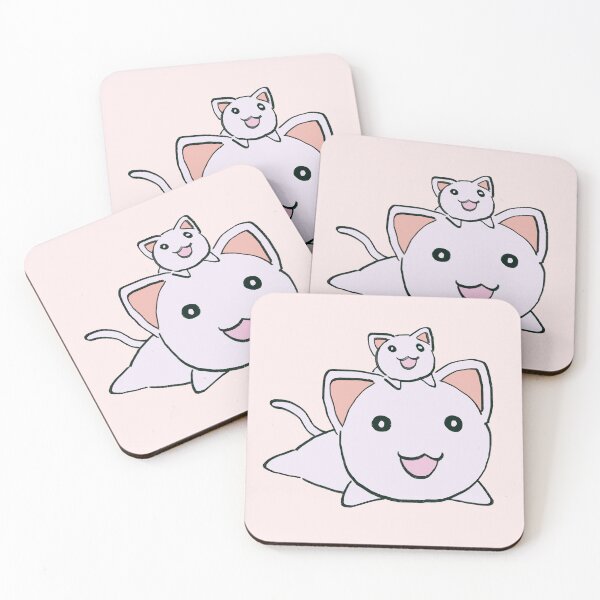 Item preview, I draw the classic neco coneco cat and kitten plush / funny azumanga daioh manga designed and sold by RansRoom.