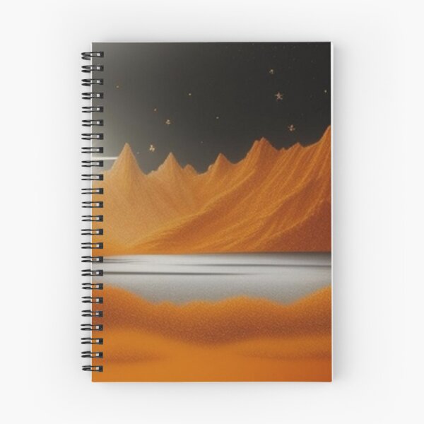 Item preview, Landscape in orange rust designed and sold by Roxburylane.