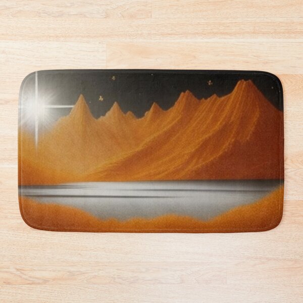 Item preview, Landscape in orange rust designed and sold by Roxburylane.