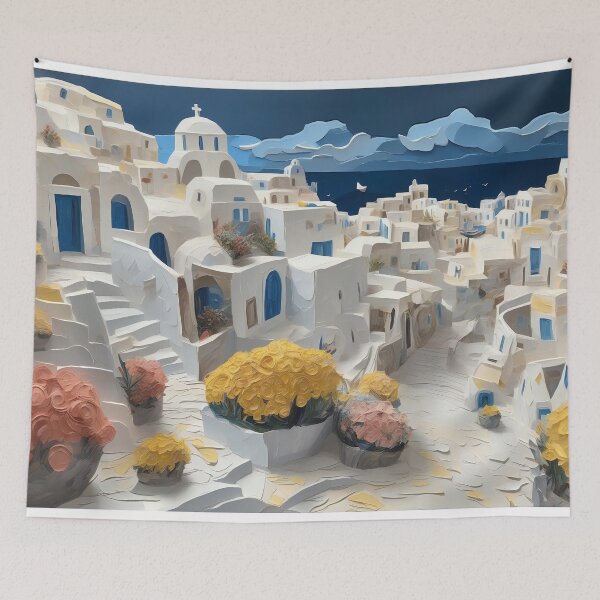 Item preview, Santorini before the storm designed and sold by Pixeledfox.