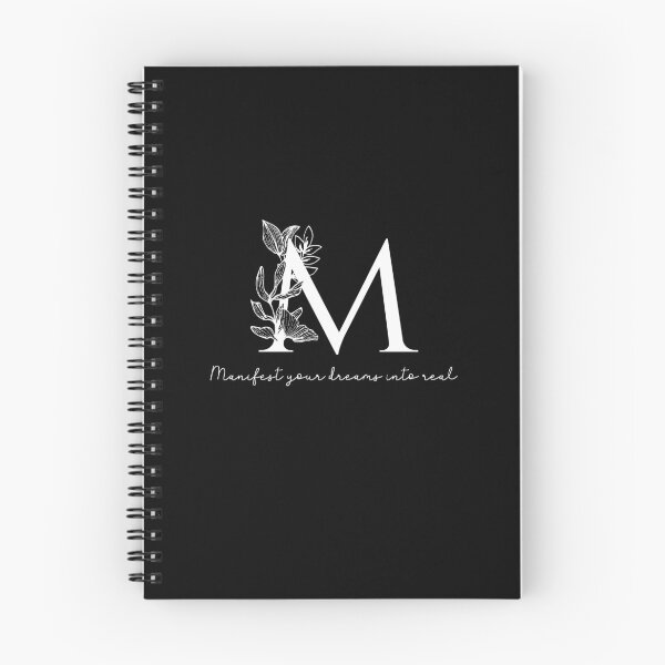 Item preview, letter M - Manifest your dreams into reality. - dark designed and sold by WERICO-T.