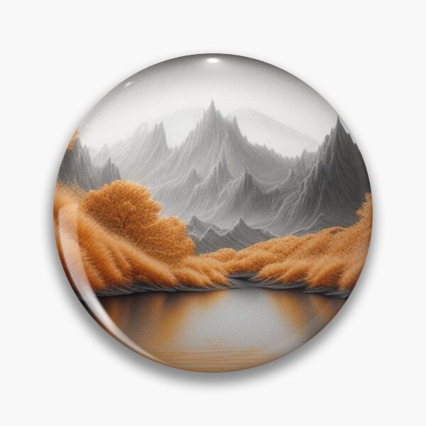 Item preview, Landscape in orange rust designed and sold by Roxburylane.