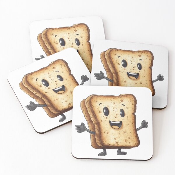Item preview, Toasty Treasures - Joyful Happy Toast Sticker designed and sold by ToastyTreasures.