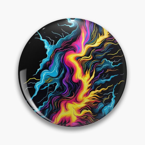 Artikelvorschau, Psychedelischer Blitz: Elektrisierende Energie entworfen und verkauft von PsyCloth.