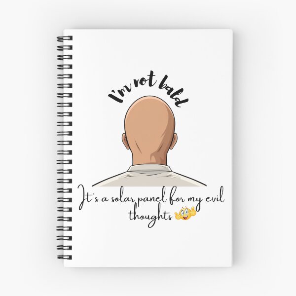 Item preview, Am I bald ? No, I am not bald, it's a solar panel for my evil thoughts designed and sold by GoDelta.