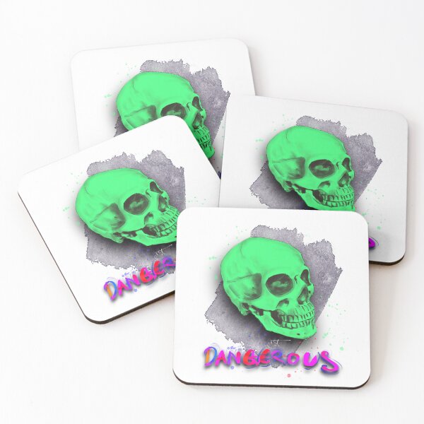 Item preview, dangerous skull designed and sold by Satis Sukram.