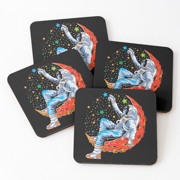 Item preview, Astronaut fishing planets designed and sold by fitzcarraldoink.
