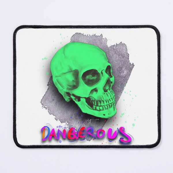 Item preview, dangerous skull designed and sold by Satis Sukram.