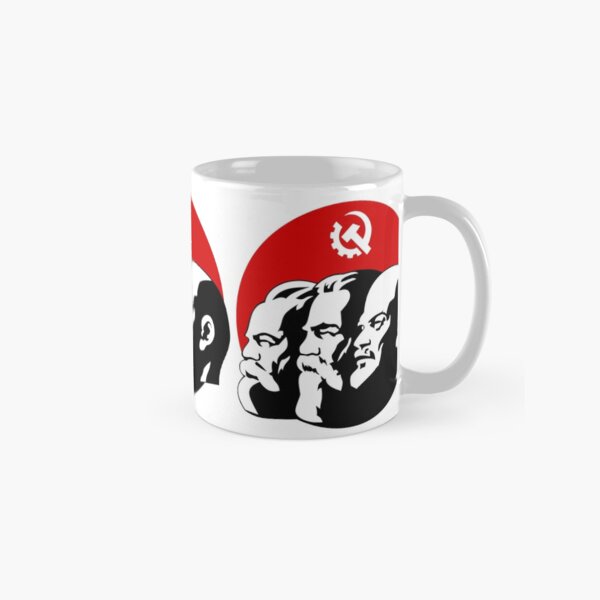 marx lenin communism uss soviet symbol retro revolution flag hammer circle russia manifest Classic Mug