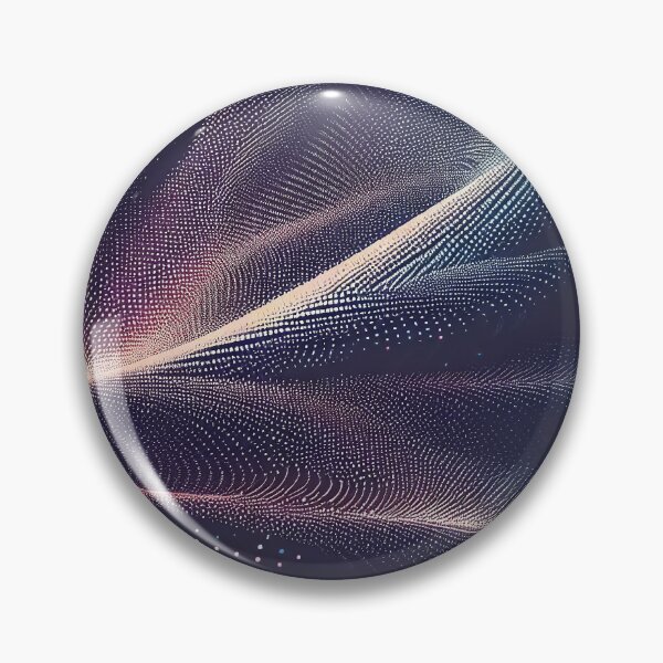 Item preview, Beautiful purple pink lines and dots glowing abstract pattern  designed and sold by TomFrontierArt.
