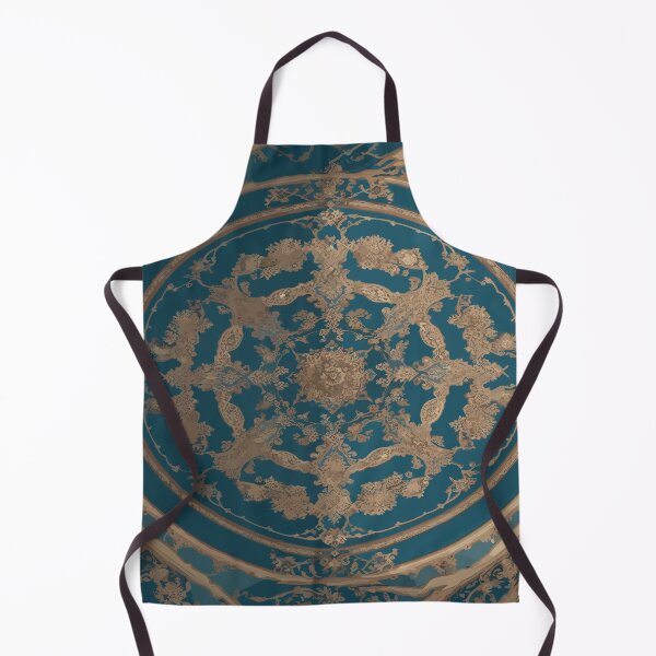 Item preview, Symmetrical Baroque Masterpiece: Close-Up Rug Illustration designed and sold by AFUNARTZ.