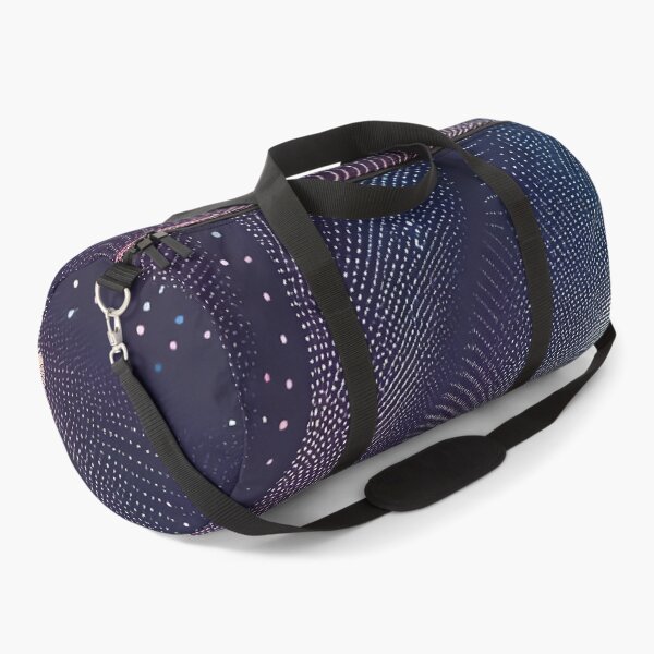 Item preview, Beautiful purple pink lines and dots glowing abstract pattern  designed and sold by TomFrontierArt.