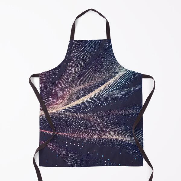 Item preview, Beautiful purple pink lines and dots glowing abstract pattern  designed and sold by TomFrontierArt.